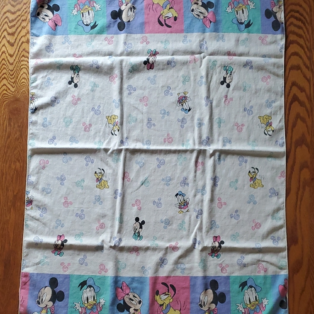 Mickey & Minnie Receiving Blanket